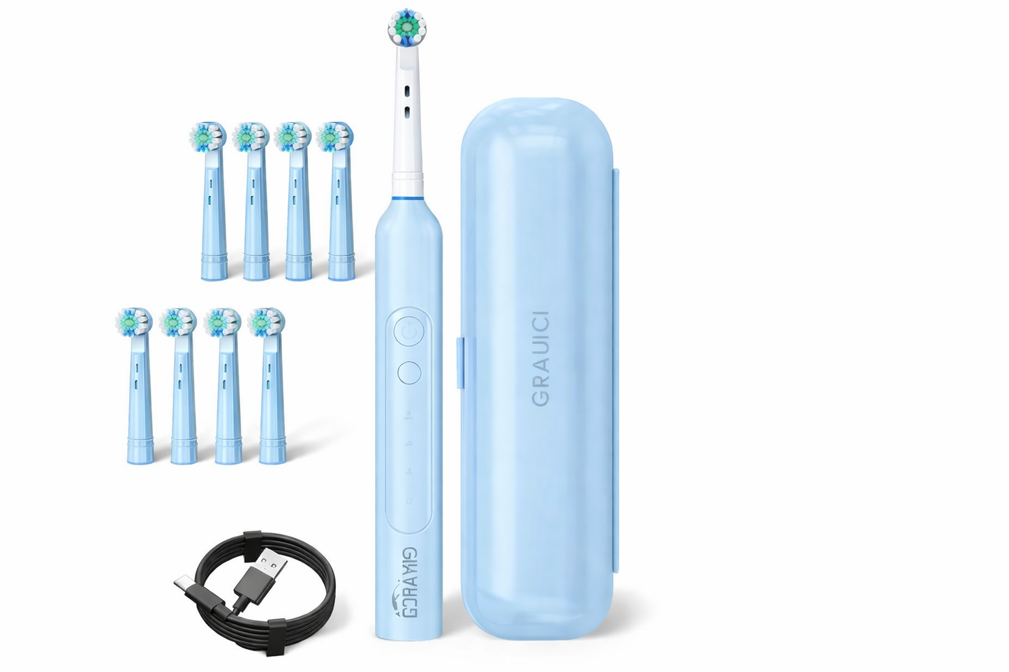 Deep Clean Rechargeable Electric Powered Toothbrush,
