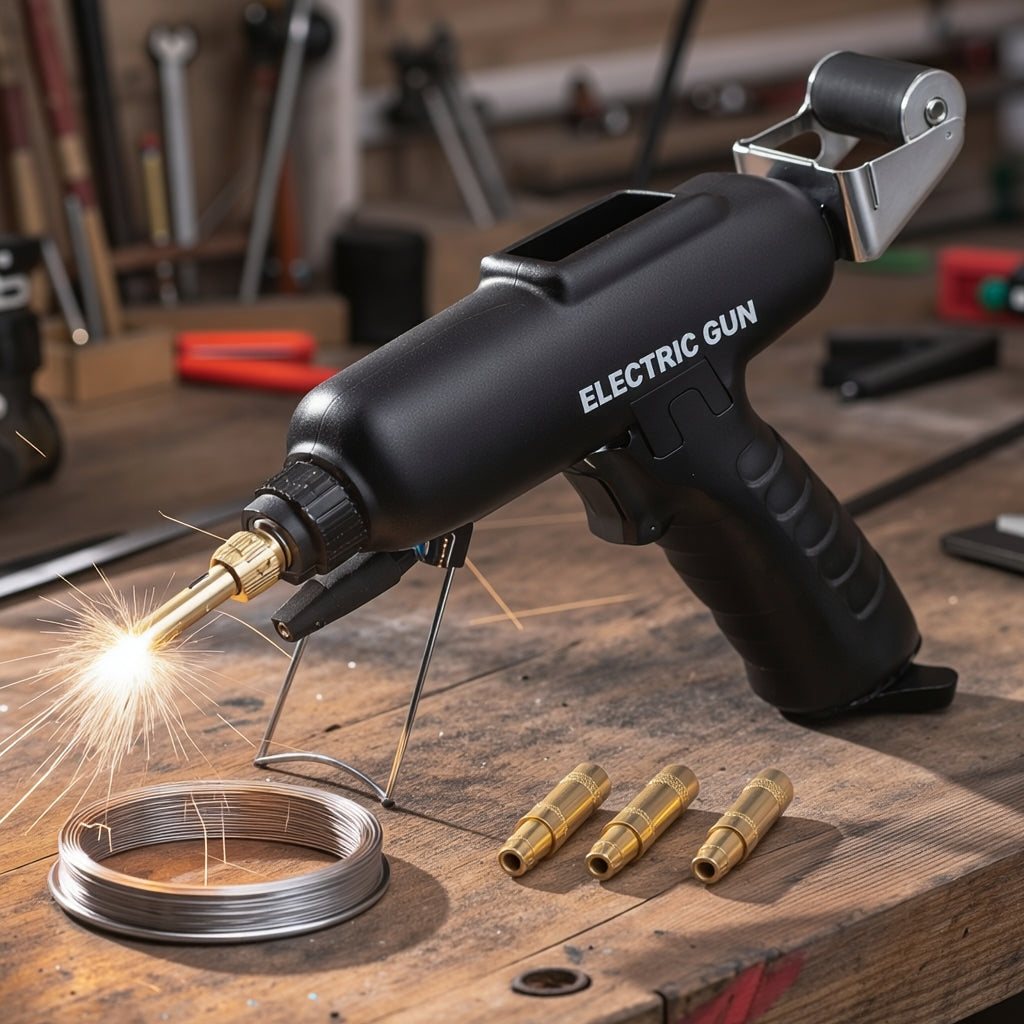 SYT New Auto Electric Welding Gun, For All Metal Welding Tool Set |