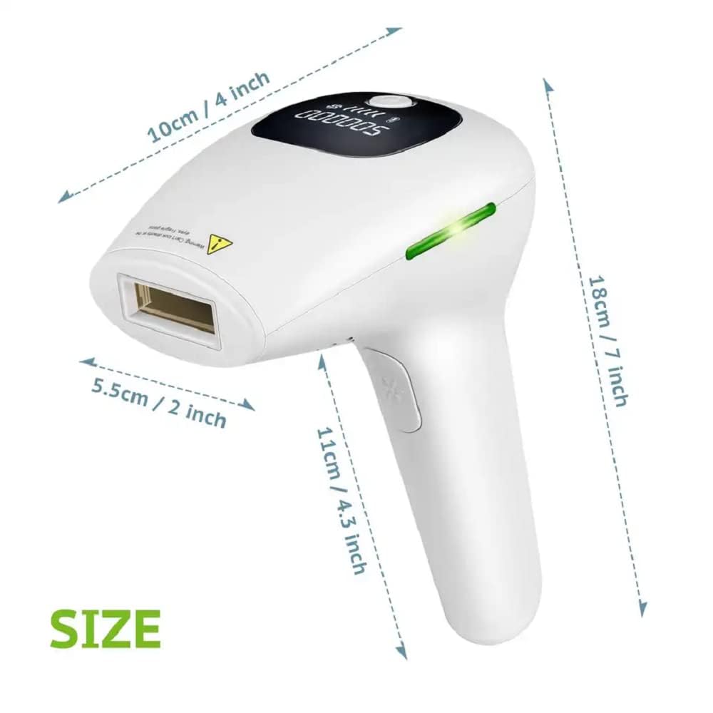 Hair Removal Handset for Women &amp; Men – Painless Laser