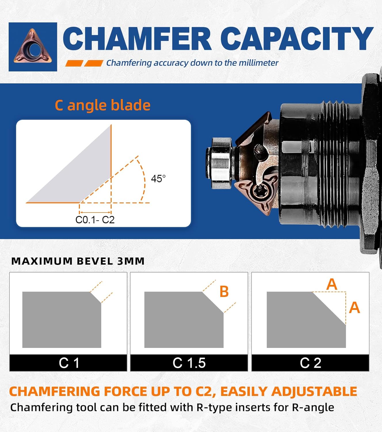Chamfer Tool, Pneumatic Chamfering Machine,
