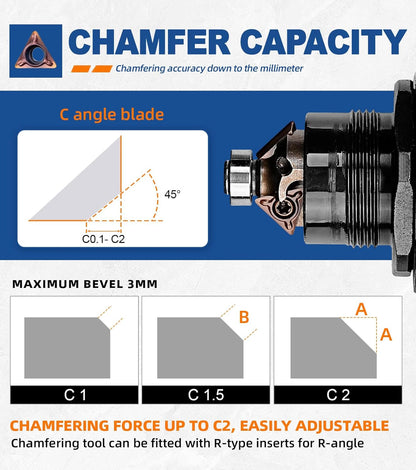 Chamfer Tool, Pneumatic Chamfering Machine,