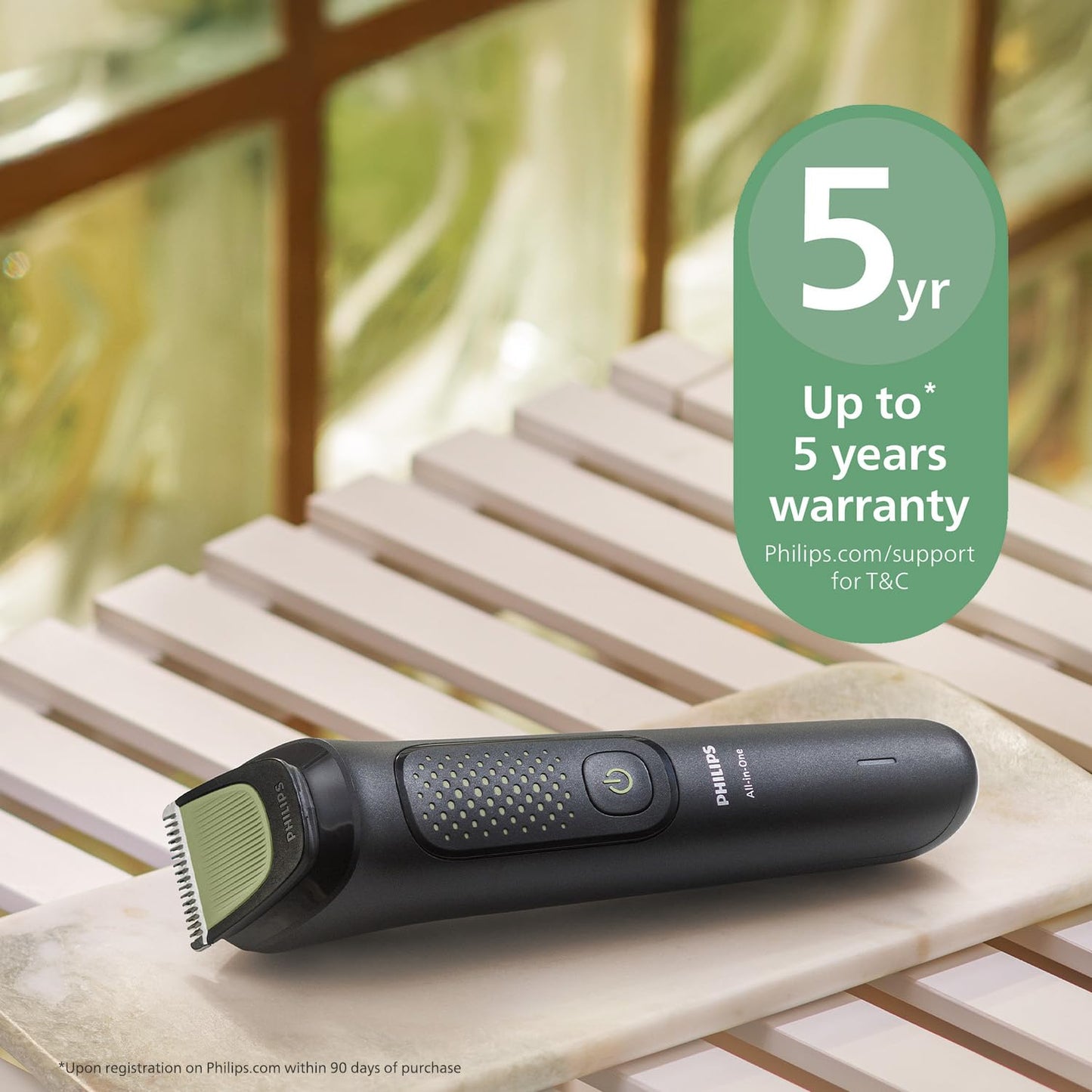 Premium All-in-One Men's Trimmer – Face, Hair & Body Grooming Kit